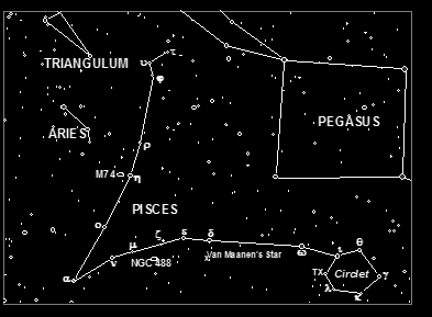 Constellation of Pisces and Piscis Austrinus