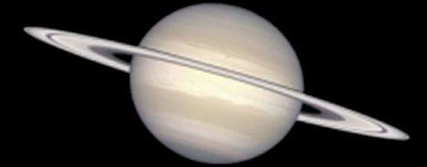 The planet  Saturn